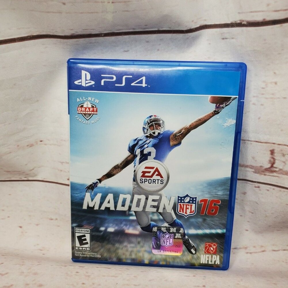 Madden NFL 16 Complete PS4 Game Sony PlayStation 4 2015 Football Sports Game